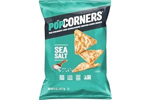 PopCorners Popped Corn Snack Chips, Sea Salt, 5 Oz