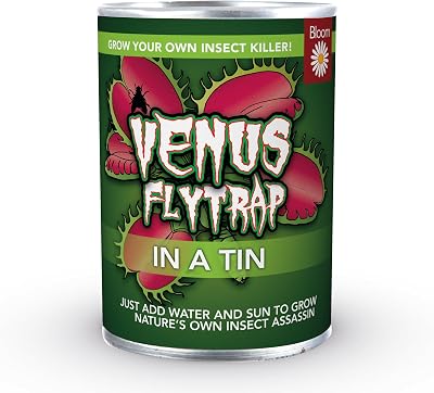 Funtime Gifts Venus Fly Trap and Sundew Plant in a Tin Grow Kit