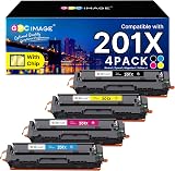 GPC Image 201X Toner Cartridges 4-Pack for HP Color LaserJet Pro M277dw M252dw view 1
