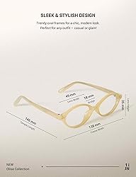 TIJN Olisa Blue Light Blocking Glasses for Women