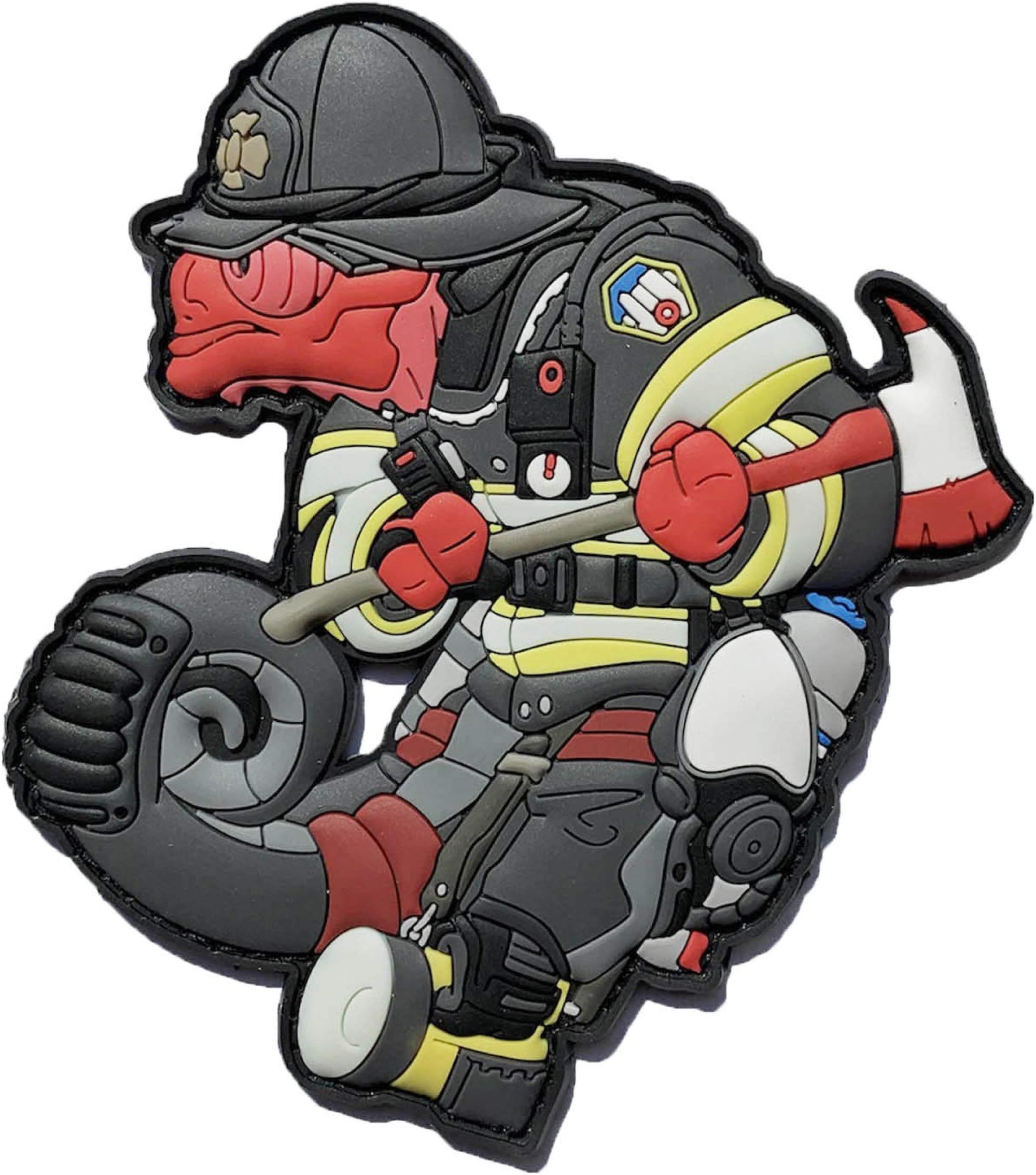 TACOPSGEAR Chameleon Legion Firefighter FDNY 3D PVC Patch