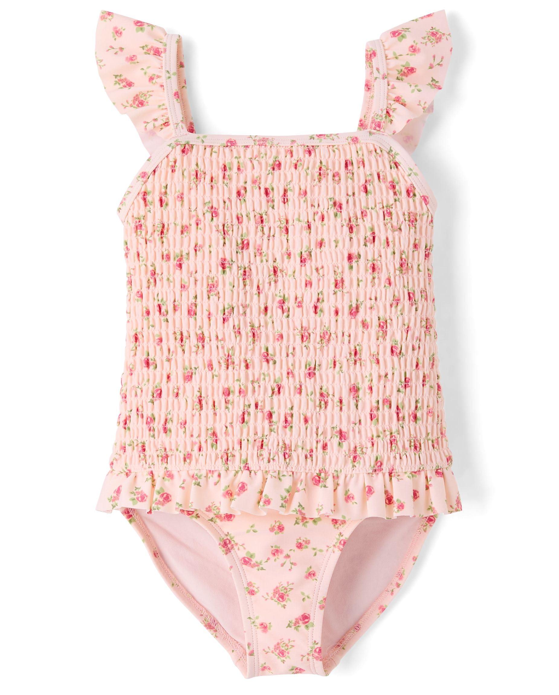 Gymboree,Girls,and Toddler One Piece Swimsuit,Primrose,18 Months,24 Months Image