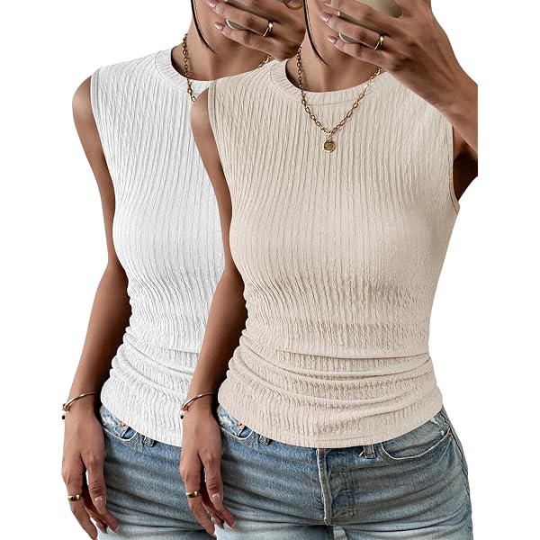SweatyRocks Women's Ribbed Knit Halter Tank Top - Slim Fit Sleeveless Summer Casual Shirt - View #11