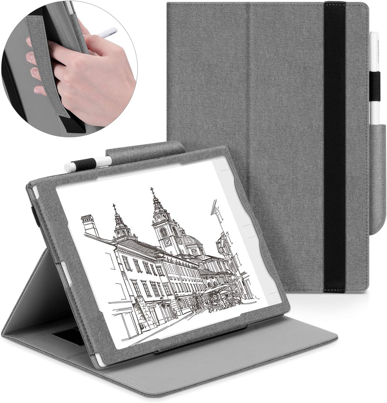 ENET-CASE Étui Pour Tablette Remarkable 2 En Papier - Étui à