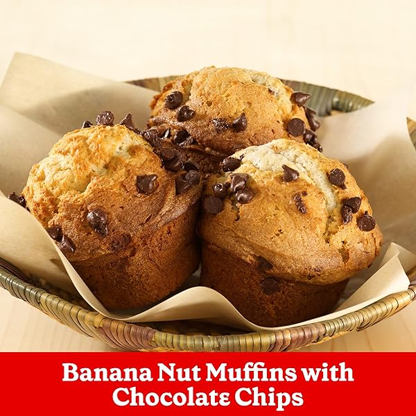 BETTY CROCKER BANANA NUT MUFFIN MIX, MADE WITH WALNUTS, 6.4 OZ.