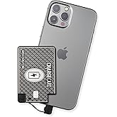 AquaVault ChargeCard – Ultra Slim Emergency Power Bank (2300mAh) – Fits in Wallet – USB-C & Micro-USB – Durable Steel Body – Flight-Safe for iPhone 12-17 & Android - Black