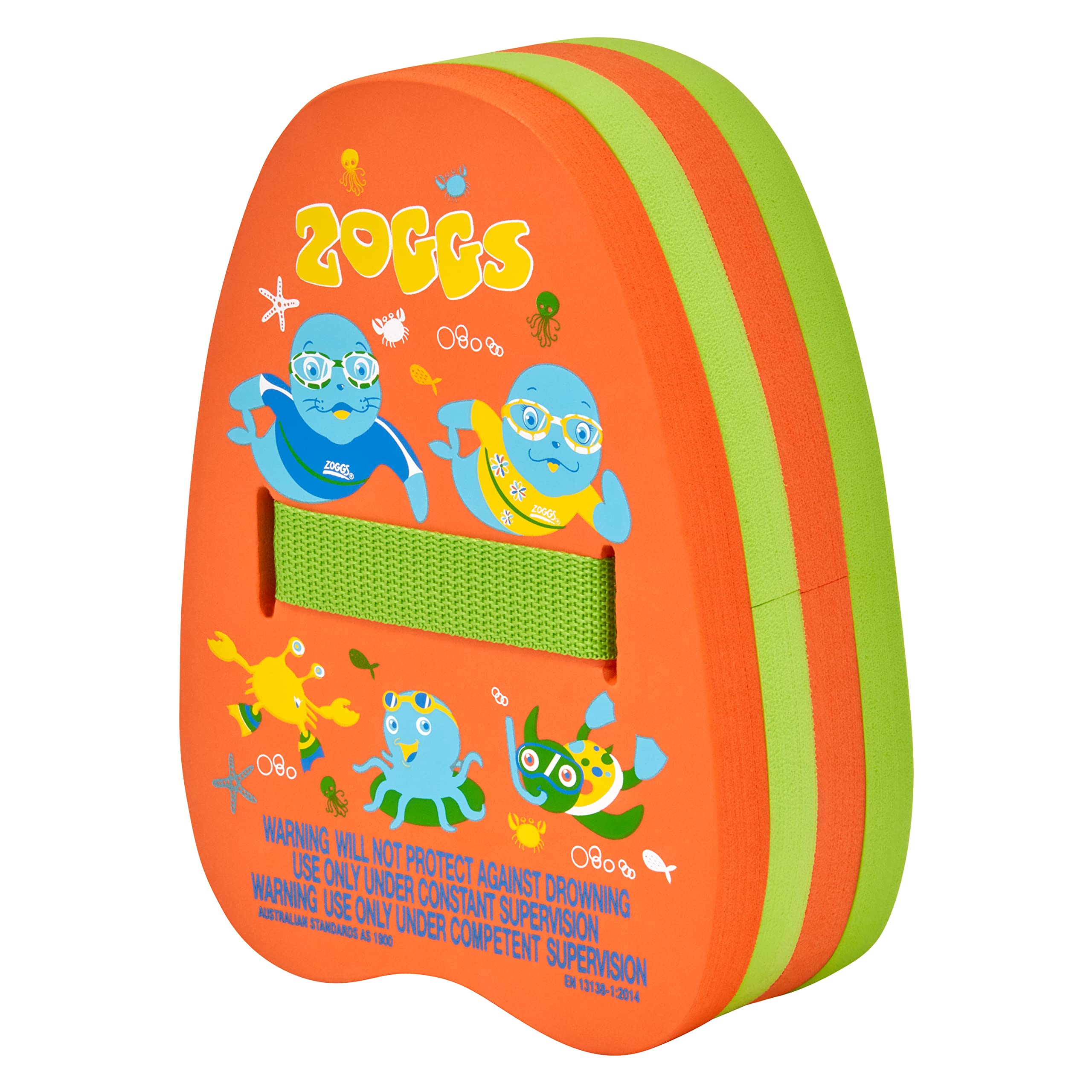 Zoggs Kids Zoggy Back Float Buoyancy Aid for Swimming - Multi, 2-6 Years