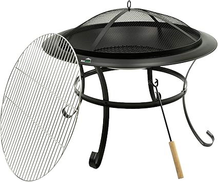 Feuerstelle Terrasse Amazon - Amazon Basics Abdeckung Fur Runde