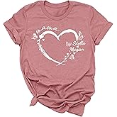 Customizable Mom Shirt with Custom Kid's Name, Personalized Mama Shirt for Women, Gifts for Mommy Shirts, Christmas, Momma Gifts for Valentines Day Multiple Colors