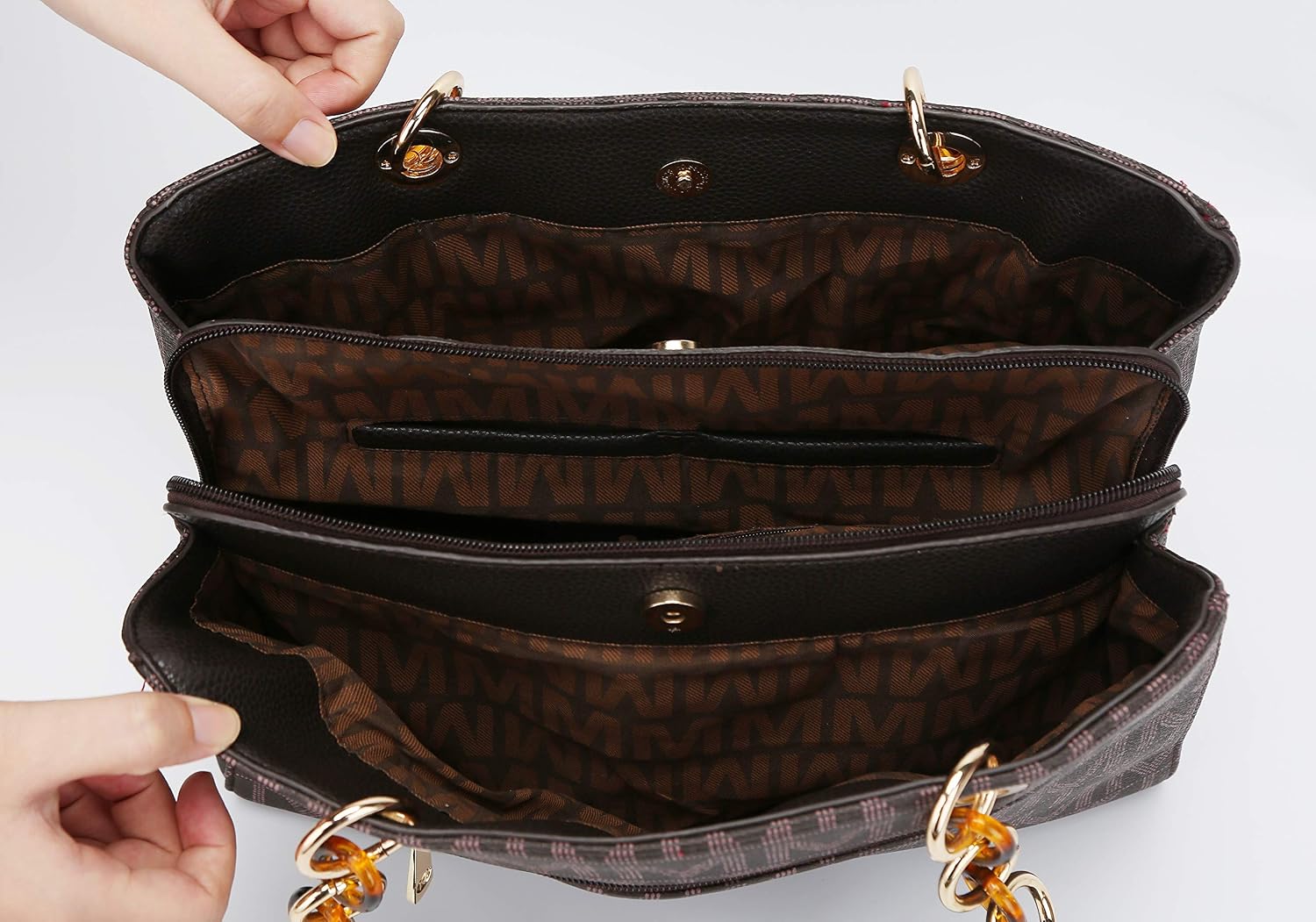 Mia K Collection Crossbody Handbag 
