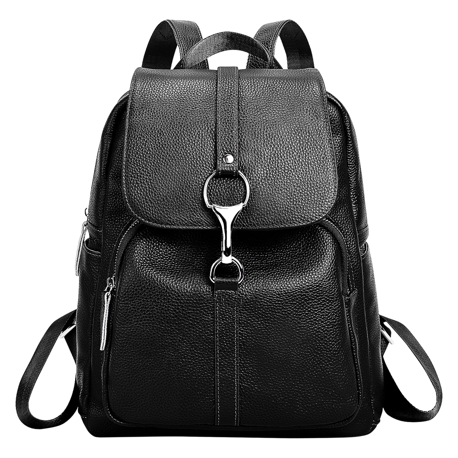 Photo 1 of *USED*
BOYATU Genuine Leather Backpack Purse for Women: Fashion Soft BackPacks Bag - Anti theft Travel Shoulder Handbag (Black)