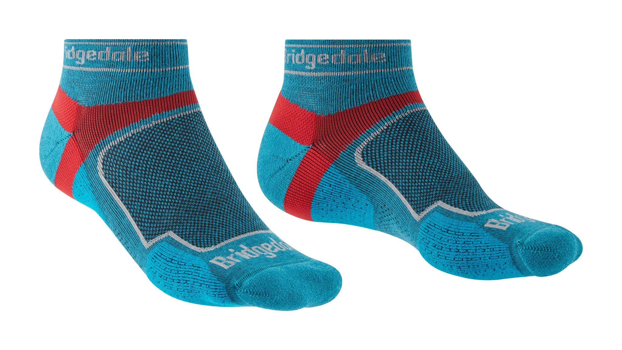 Bridgedale TRAIL RUN Ultralight T2 Coolmax Sport Low-Men's- X-Large-Blue