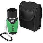 Carson MiniMight 6x18mm Pocket Monocular with Carabiner Clip, Green (MM-618CG)