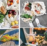 NUDFSY 2Pcs String Bag Net Bags Reusable Mesh Produce Bags Grocery Shopping view 8