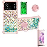 jioeuinly Case for Poco C55 Case Compatible with