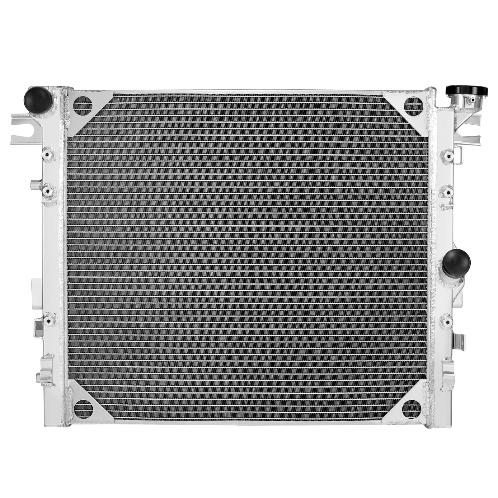 ZERO TOWN 2957 Aluminum Radiator For 2007-2018 Jeep Wrangler JK 3.6L 3.8L – 1 Row