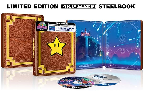 The Super Mario Galaxy Movie - Limited Edition Steelbook (4K Ultra HD + Blu-ray + Digital)