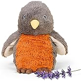 warmies Microwavable & Weighted Stuffed Animals, American Robin - Heated Stuffed Animal Plushie for Warmth & Comfort - Cute Soft Plush Toys for Adults & Children (Boys, Girls, Babies & Toddlers)