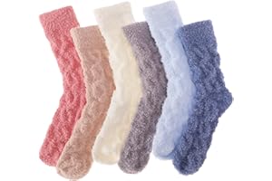 UPCOZY Fluffy Fuzzy Socks Gifts for Women,Winter Cozy Soft Warm Plush Socks Gifts for girlfriend.