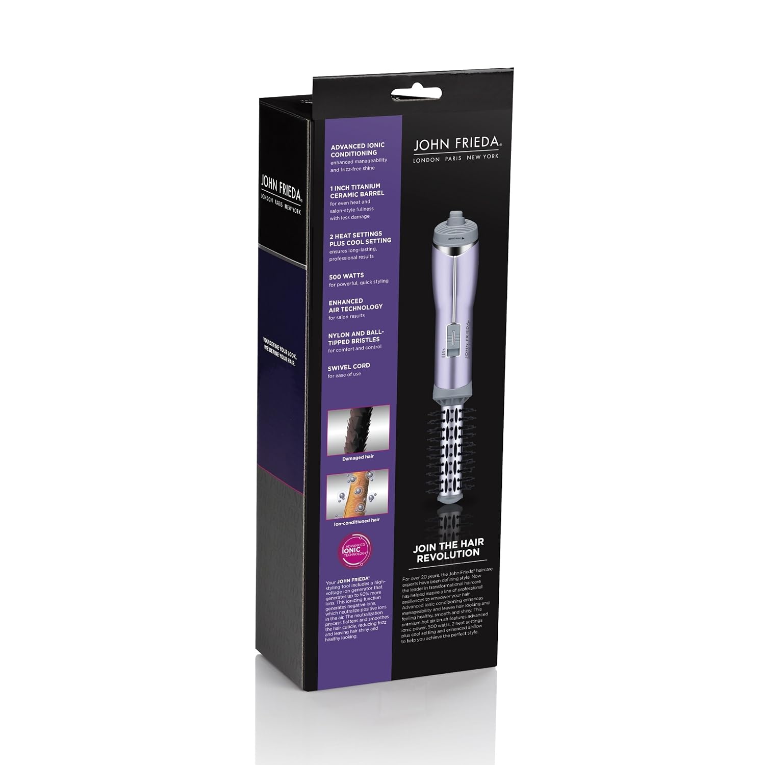 John Frieda Hot Air Brush, 1-inch Hot Air Brush: Beauty