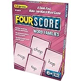 Teacher Created Resources Four Score Card Game: Word Families