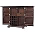 Amazon.com: Crosley Furniture Alexandria Expandable Top Bar Cabinet