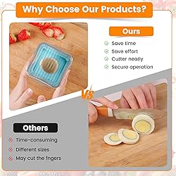 Upgraded Fruit Slicer Cup, Strawberry Slicer with
