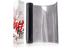 VViViD+ Ultimate Tints Super Light Smoke Headlight Taillight Tint Vinyl Wrap (12 Inch x 7ft)