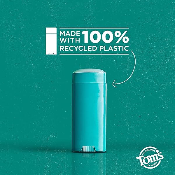TOM’S OF MAINE ROSE VANILLA ALUMINUM FREE NATURAL DEODORANT FOR WOMEN & MEN | GOES ON CLEAR | ODOR & WETNESS PROTECTION | NATURALLY DERIVED AND MOISTURE-LOCKING INGREDIENTS | 3.25 OZ