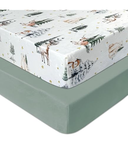 Hudson Baby Lenzuolo Con Angoli Per Culla In Cotone 100% - Morbido E Resistente, Fantasia Construction Work, Adatto A Materasso 71x132 Cm
