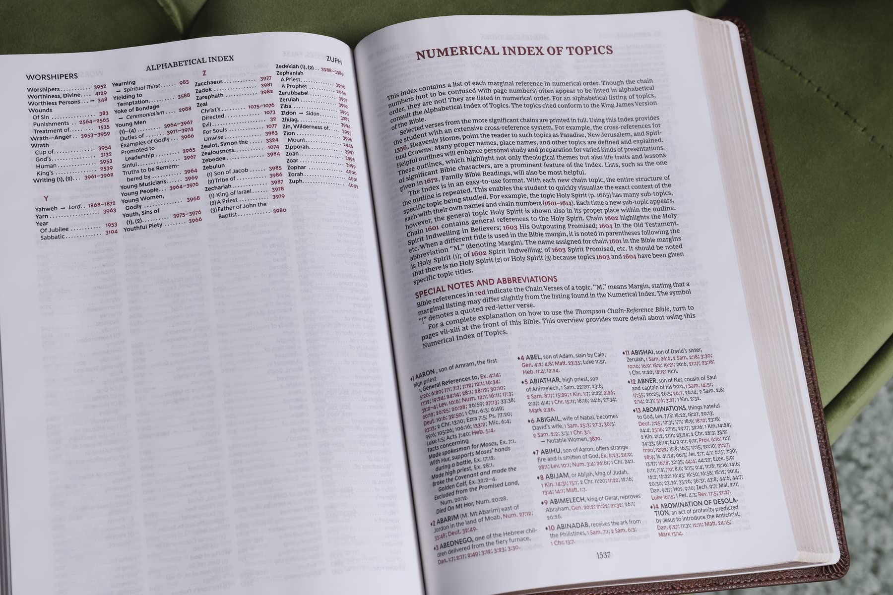 KJV, Thompson Chain-Reference Bible, Large Print, Leathersoft, Brown, Red Letter, Comfort Print KJV, Thompson Chain-Reference Bible, Large Print, Leathersoft, Brown, Red Letter, Comfort Print Imitation Leather