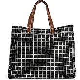 maika Recycled Canvas Carryall Tote Bag