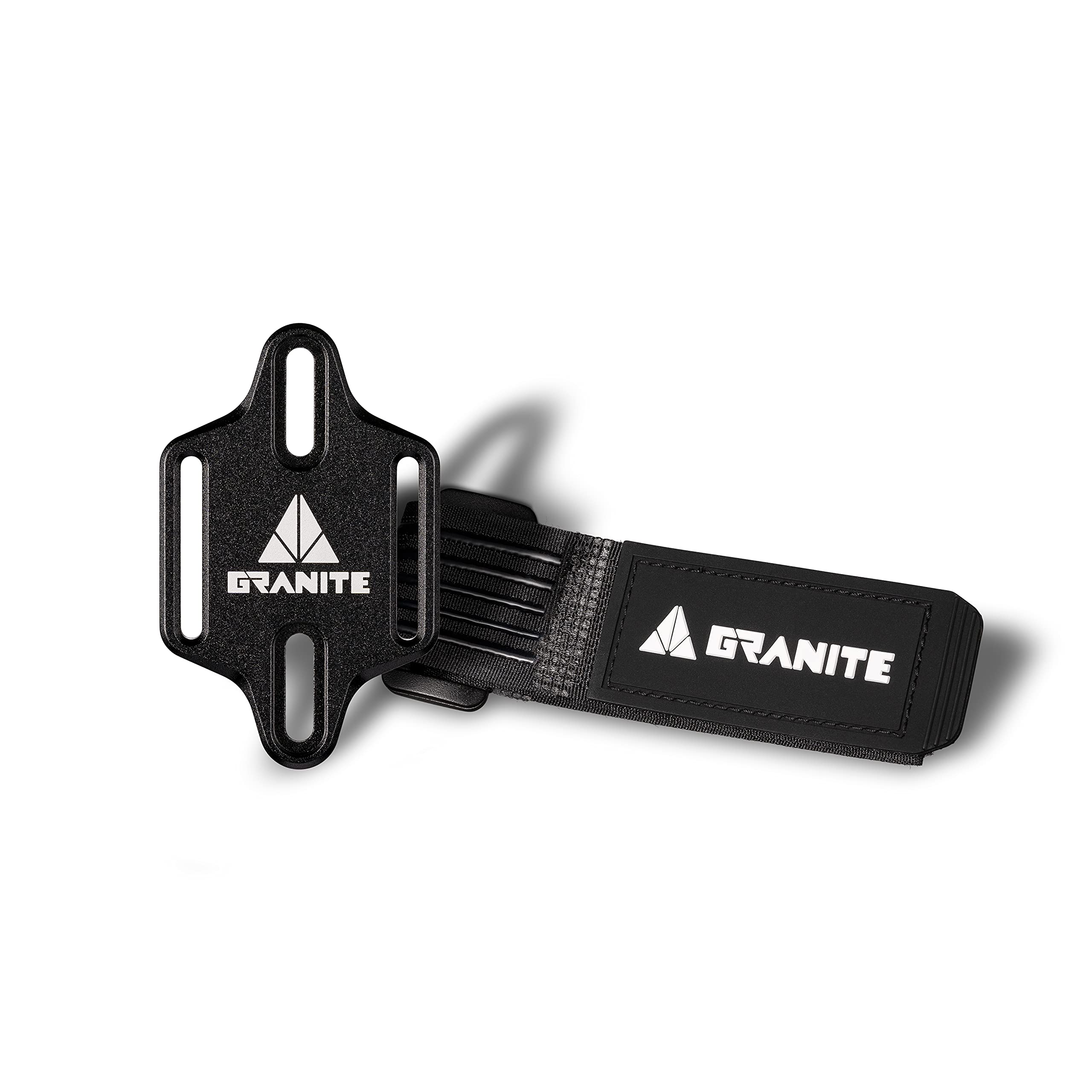 Granite Portaledge Bike Bottle Cage Mount Strap for Tools and Inner Tubes (Black)
