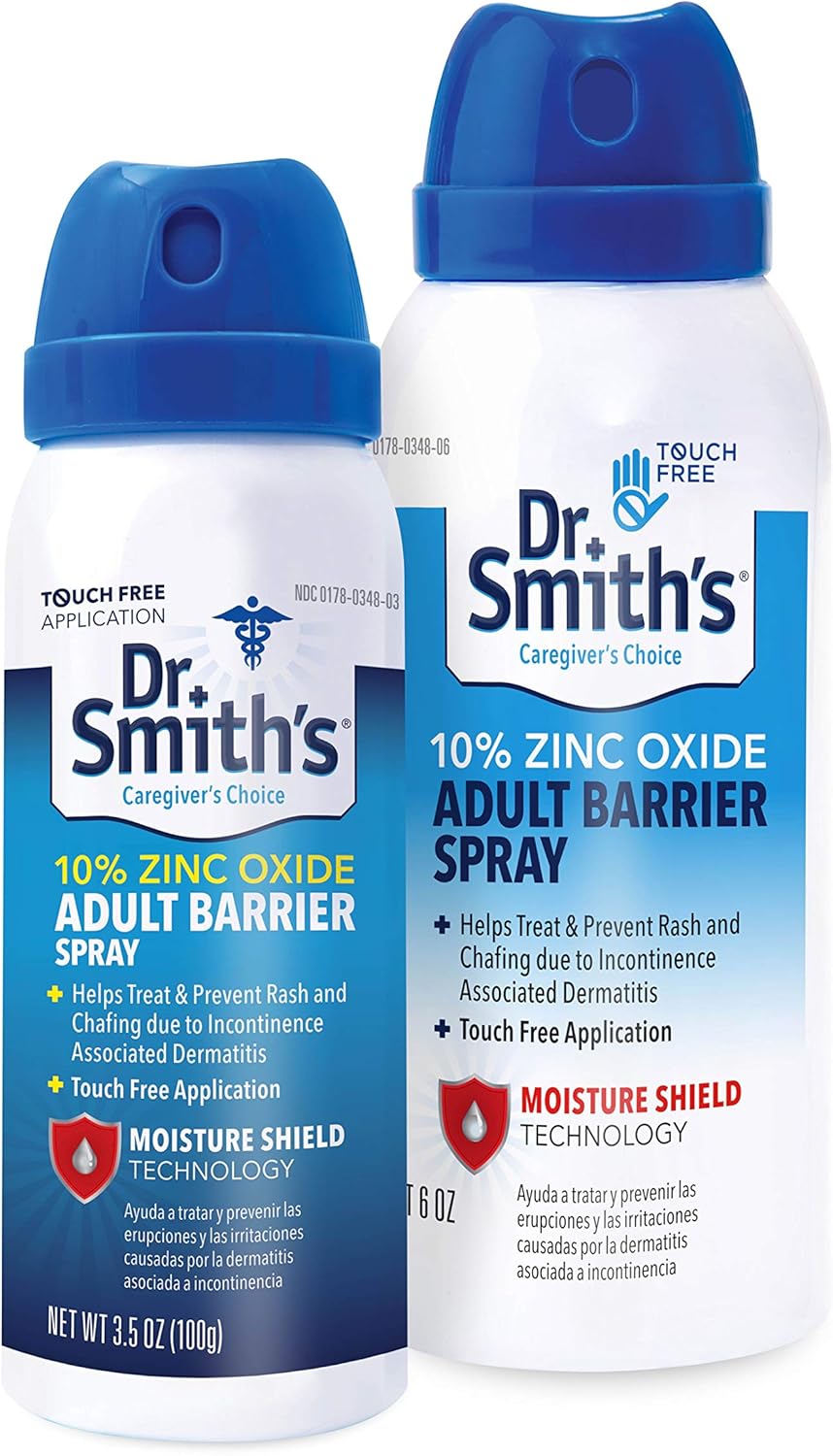 Dr. Smith's Caregiver's Choice Touch Free Adult Barrier Spray, 6 oz: Health & Personal Care
