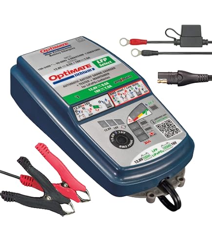 Amazon.com: Tecmate Optimate Lithium 4s 10A, TM-275v2, 10-Step