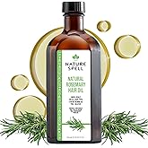 Nature Spell Rosemary Oil For Hair Growth, Pre-Diluted Hair & Scalp Oil Nourishes Dry, Damaged Hair, For Women & Men, 5.07 Fl Oz