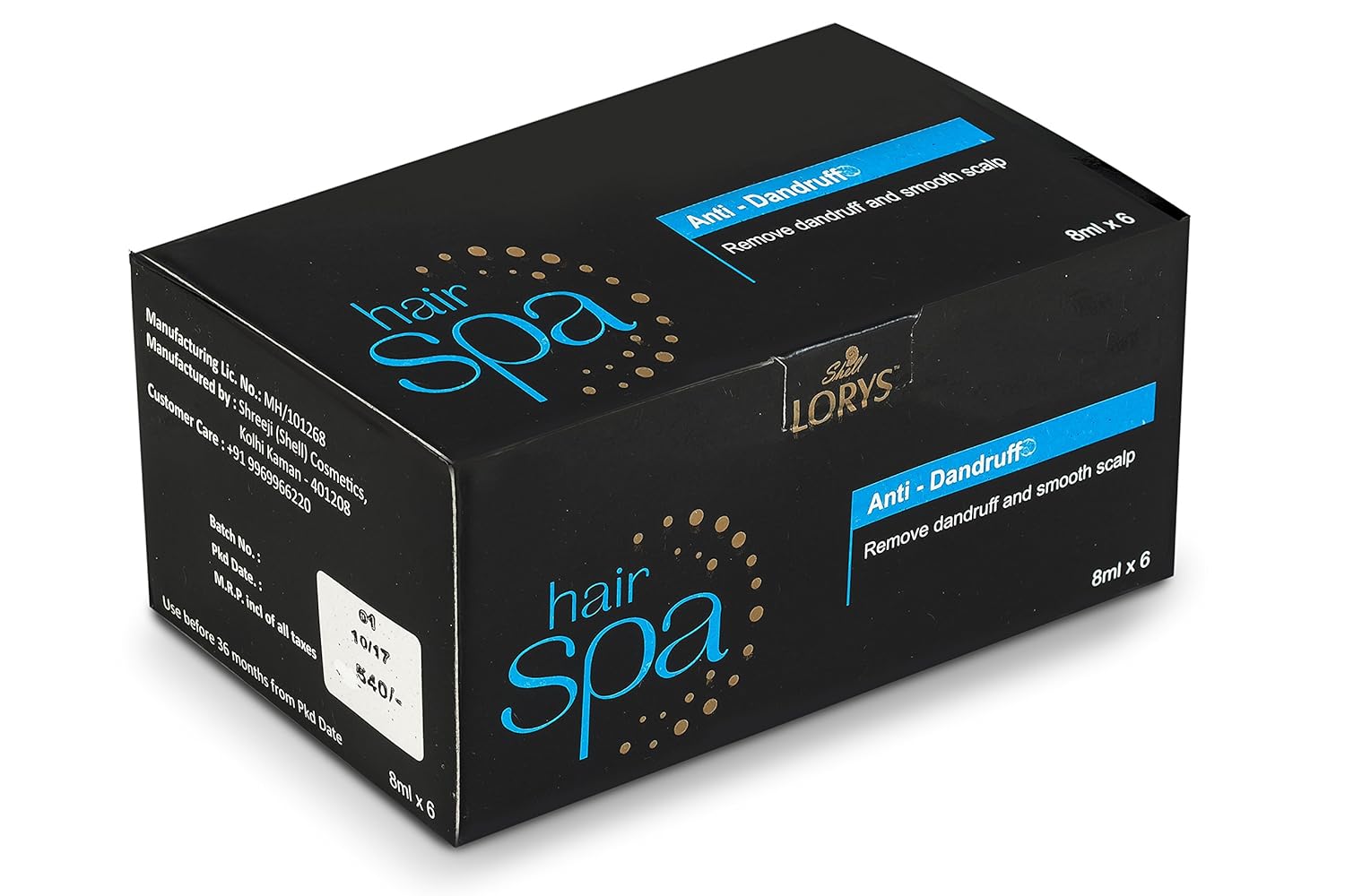 Buy Kumaka Lorys Hair Spa Purifying Concentrate For Anti Dandruff