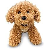 Super Soft Plush Dog Toy, Labrador Puppy, Cream Color, 13 Inches, Great for Kids and Adults, Cuddly Companion for Grandparents, Stuffed Animals & Stuffed Dolls (Goldendoodle)