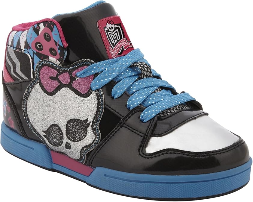 Monster High Girls Hitop Shoes/Sneaker (Toddler/Little Kid) Blue Size