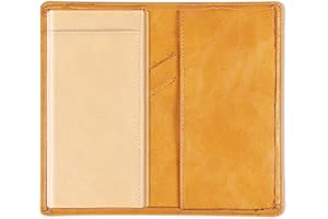 Sanlykate Checkbook Cover with Pen Holder for Women & Girls, RFID Blocking PU Leather Case for Top & Side Tear Checks, Free Divider, Yellow