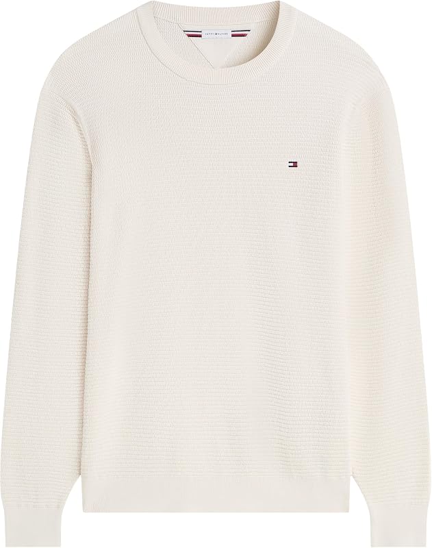 Homme Seasonal Structure Crew Neck MW0MW42799 Autres Pulls, Jaune, XXL — photo 6 sur 6