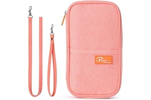 VanFn RFID Travel Passport Wallet, Family Passport Holder, Trip Document Organizer P.Travel Series