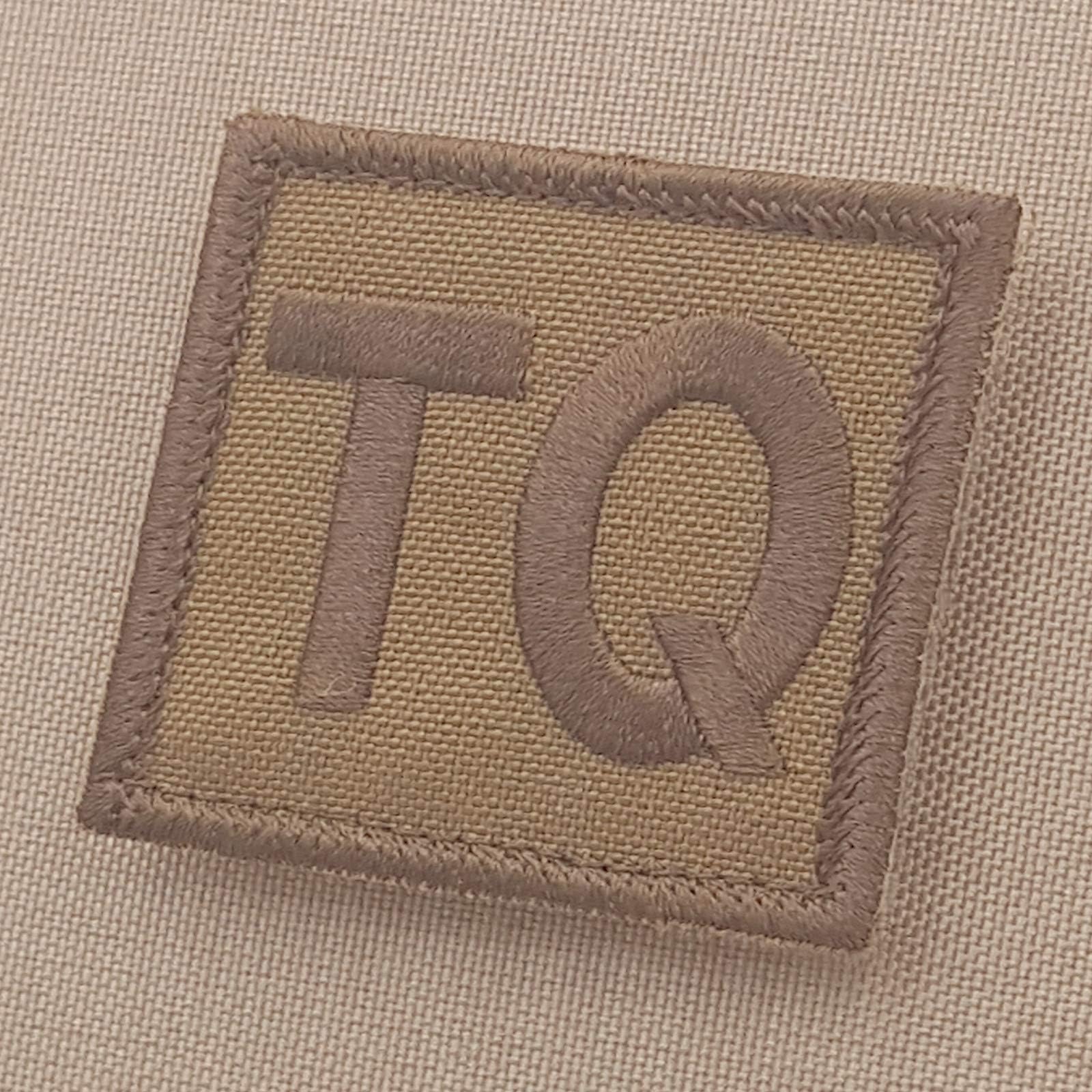 Tan Tourniquet TQ 2x2 Coyote EMT Medical EMS IFAK Paramedic Morale Tactical Military Touch Fastener Patch