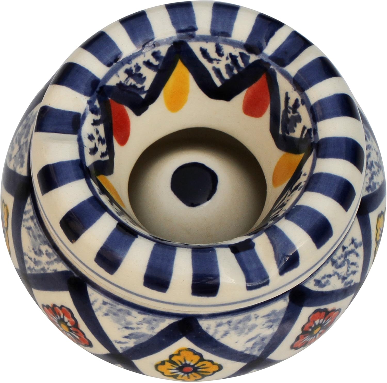 Cyber Monday Deals SouvNear Ashtray Outdoor Ashtray with Lid Moroccan