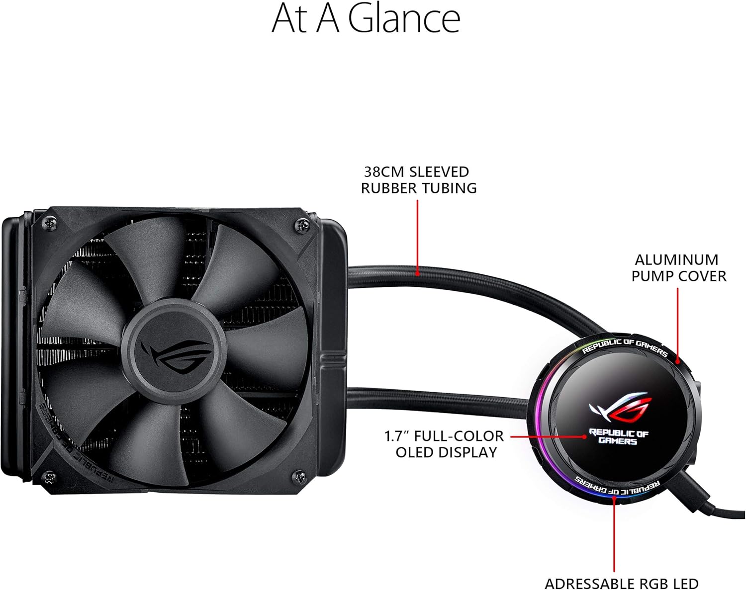 Amazon Asus オールインワン型水冷ユニット Cpuクーラー Rog Ryuo 1 Color Oled Aura Sync Rgb 1mm口径 1mmサイズ ラジエーターファン Asustek 水冷システム 通販 Amazon Asus オールインワン型水冷ユニット Cpuクーラー Rog Ryuo 1 Color Oled Aura Sync Rgb 1mm口径 1mmサイズ ラジエーターファン Asustek 水冷システム 通販
