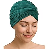 CAPLORD Chemo Headwear for Women, Turban Beanie, Cancer Head Wrap, Alopecia Hat, Hair Loss Cap, Chemotherapy Scalp Covering