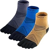 OrrinSports Toe Socks Running Socks for Men Women 3