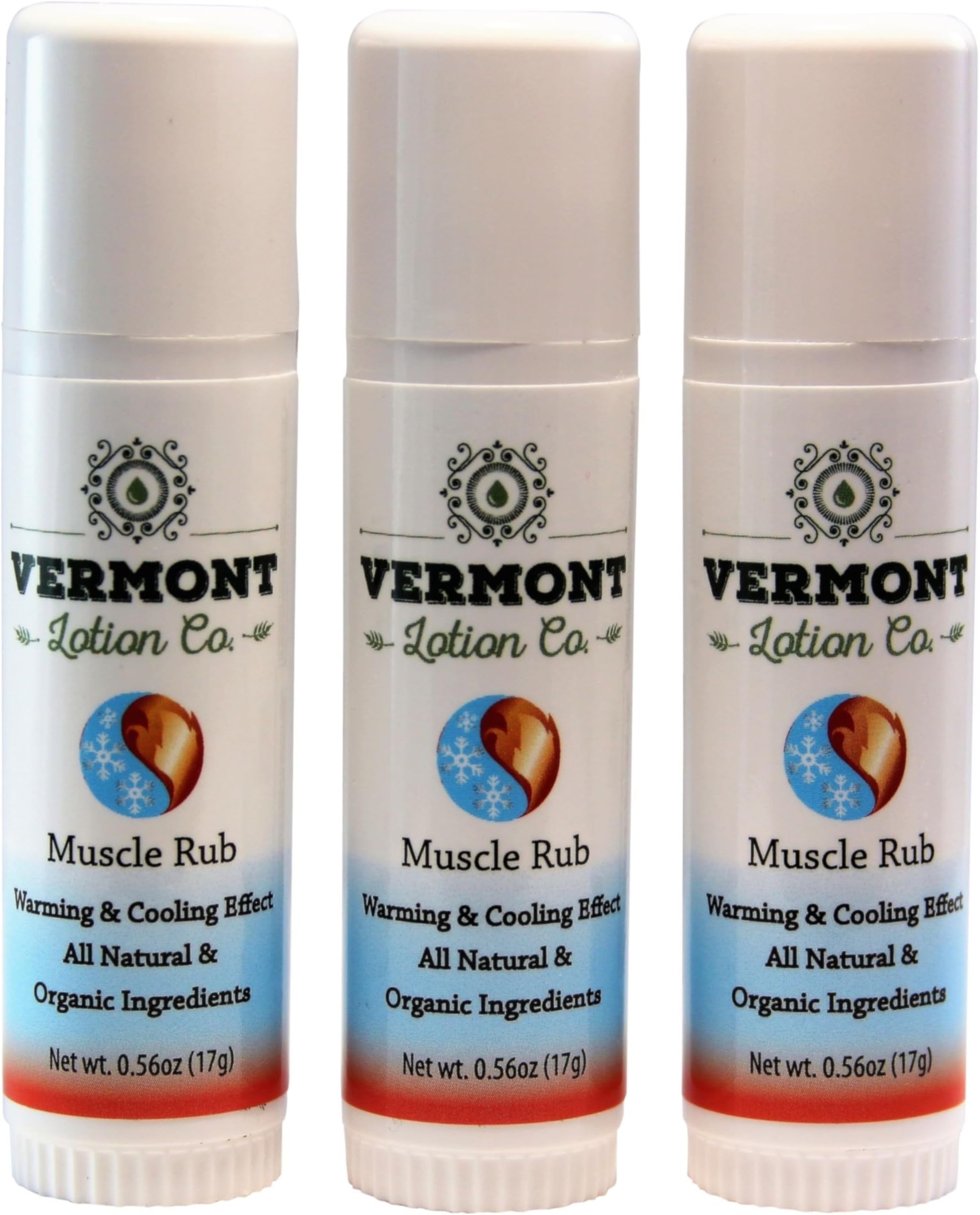 Muscle Rub All Natural Jumbo Stick 3 Pack