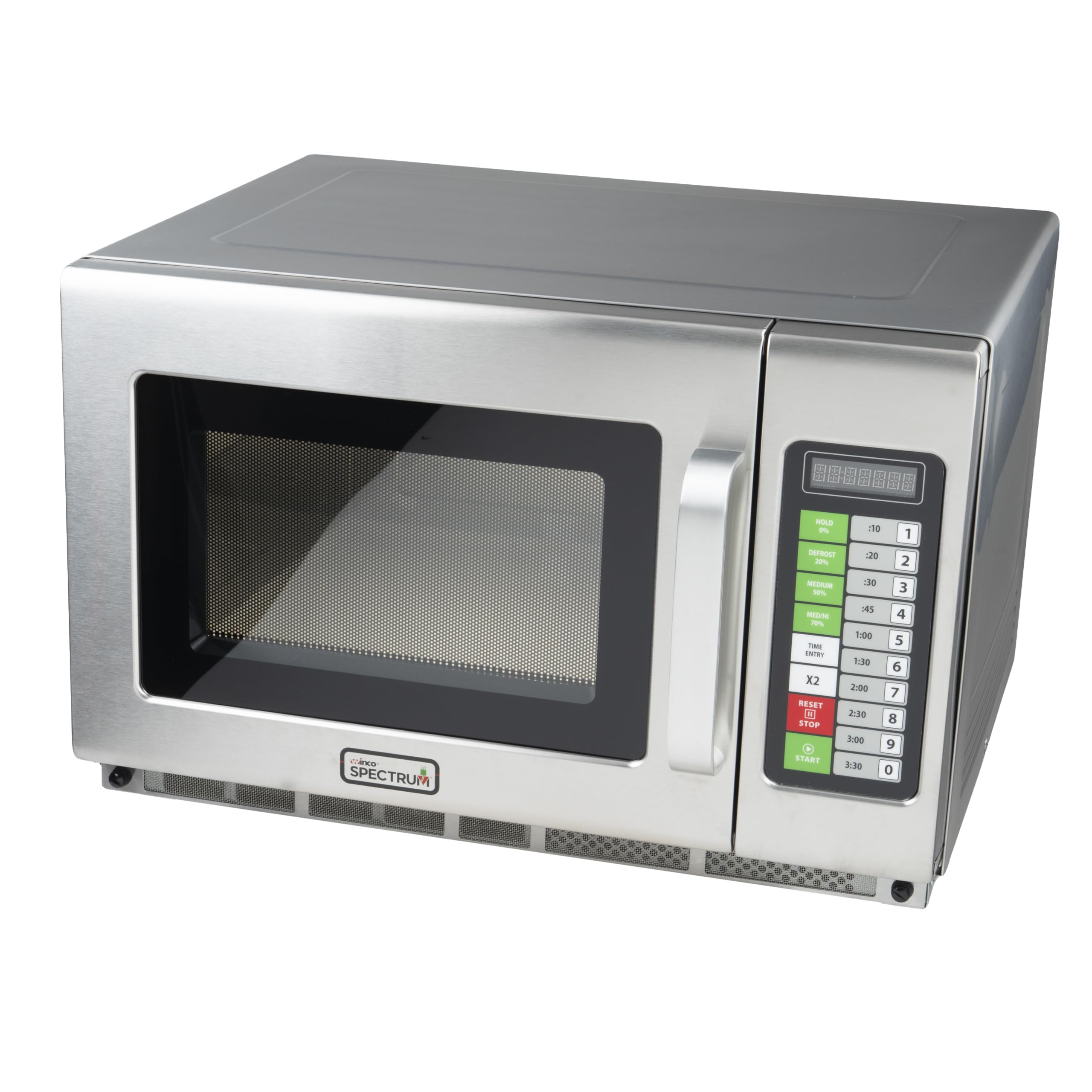 Photo 1 of Winco Commercial-Grade Microwave with Touch Controls, 1,800 W, 1.2 Cubic Feet