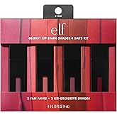 e.l.f. Glossy Lip Stain Shades 4 Days Kit, Long-Lasting Lip Stains For A Sheer Pop Of Color & Subtle Gloss Finish, Vegan & Cruelty-Free, 4 Shades